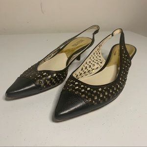 MICHAEL Michael Kors Pointed Toe Slingback Pumps